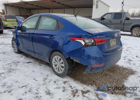 2021 Hyundai Accent Se from USA, damaged, VIN 3KPC24A68ME132924